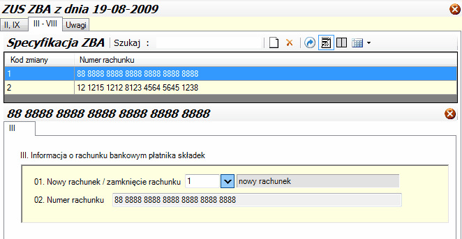 ZUS ZBA_tabela_z_numerami_kont_z_podoknem
